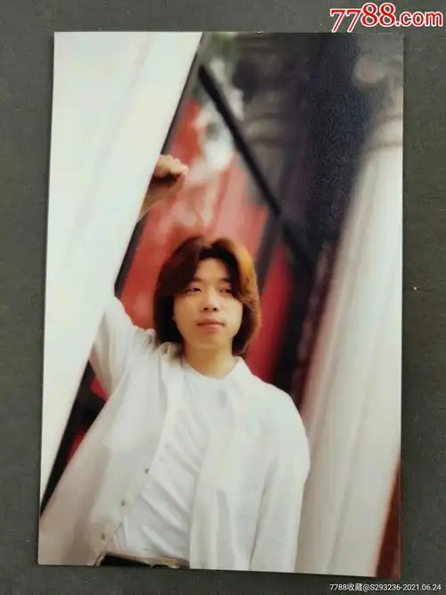 老照片4张著名歌手郭峰代表作让世界充满爱ly28