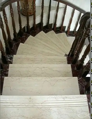 天然大理石,花岗岩打造出踏踏实实的踏步楼梯