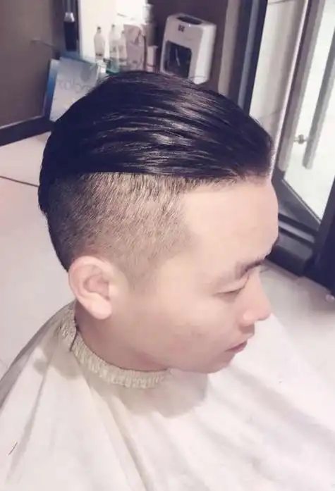 男生梳大背头造型图集,背头图片,发型图片