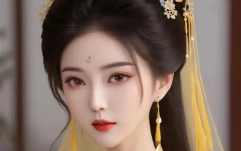 ai绘古风:倾国倾城,丽影醉红尘