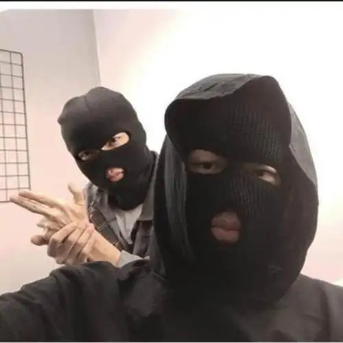 心跳挑战颜色随机csgo头套反恐精英面罩土匪悍匪冒恐怖分子帽子cs男