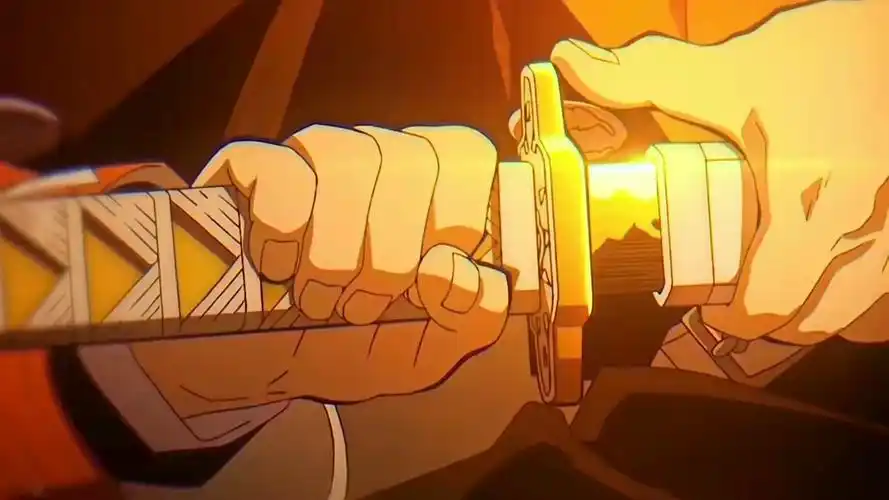 鬼灭之刃帅气的我妻善逸