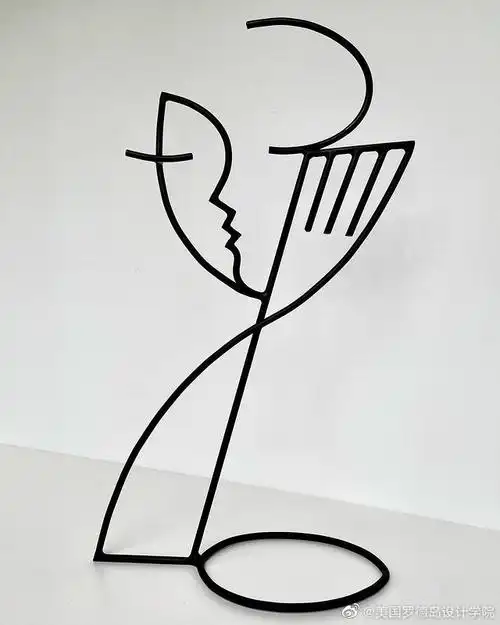 简约而不简单. 有着毕加索灵魂线条艺术雕塑家……__财经头条