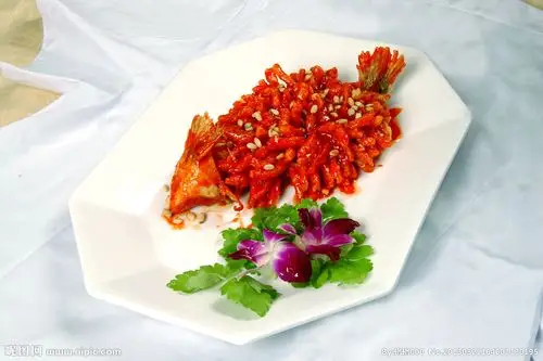 湘菜 松鼠桂花鱼图片