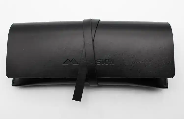 陌森太阳镜盒折叠便携式眼镜盒原装墨镜镜简约创意复古镜布 川1久保玲