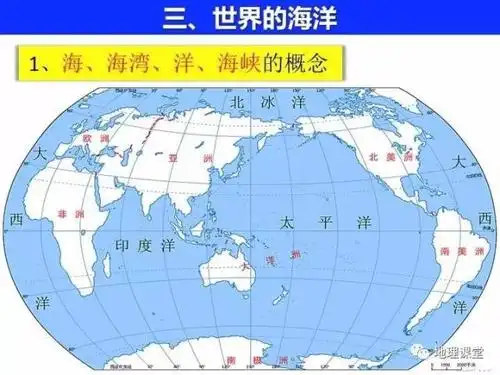 精品课件|世界的陆地和海洋