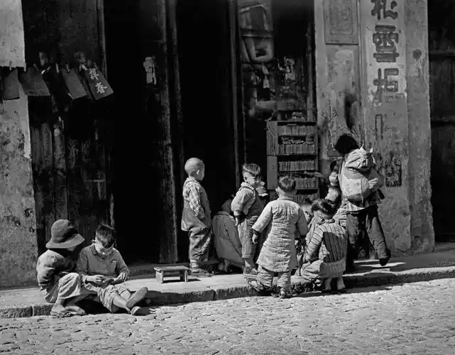 摄影泰斗简庆福先生黑白老照片欣赏_创作