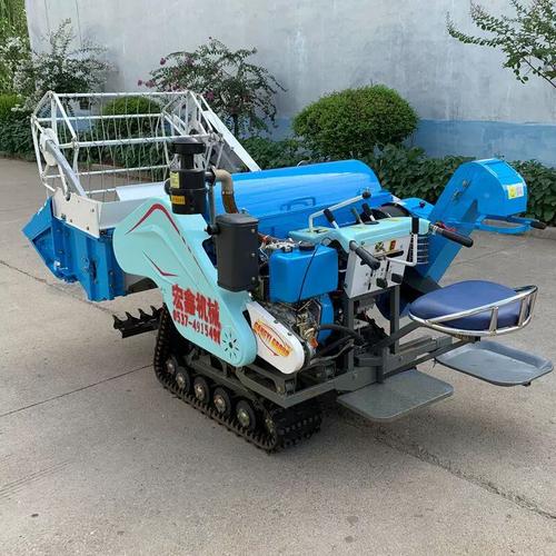 小型履带水收割mkp田机 山地水专用水稻收割脱脱粒机 稻水稻收获