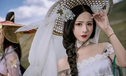 汉服,古风女头,摄影,写真,网红,绾青丝,羽婳』&there4