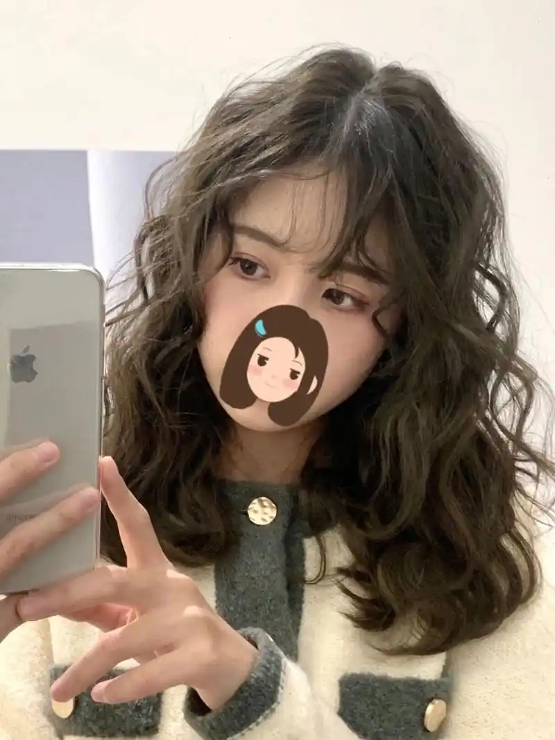 细软塌救星卷发 中长发烫发 蛋卷头 木马卷 羊毛卷 法式烫发 秋冬发型