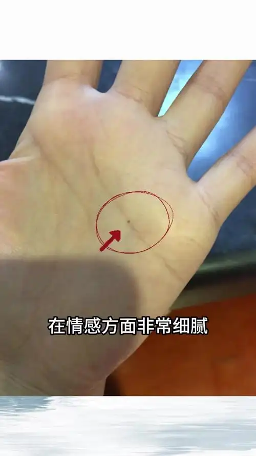 感情线上有痣好吗#掌纹的秘密 #易学智慧 #国学文化 #易经文化-度小视