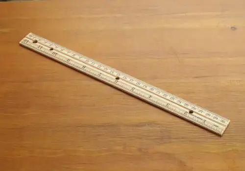 zakka杂货 16cm单面松木尺 韩版清新办公学习用具 现货批发 良品