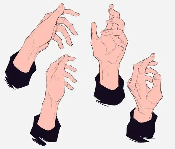 动漫手素材 - 堆糖,美图壁纸兴趣社区