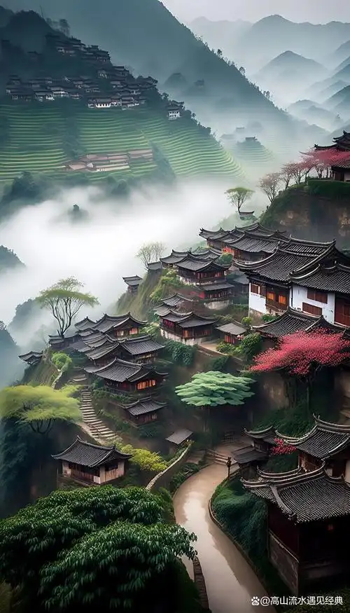 千年苗寨,是中国西南地区一种具有独特历史文化和风景的民居建筑群落