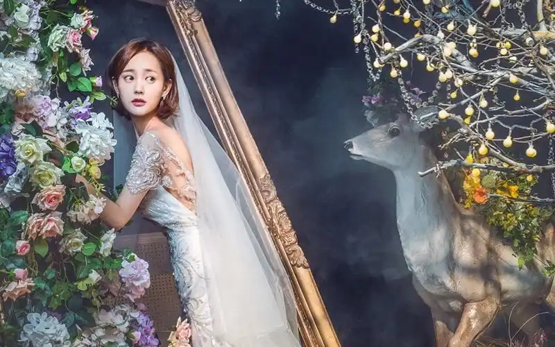 李一桐婚纱写真