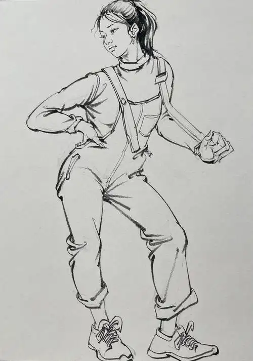 速写步骤画对事半功倍赶紧保存临摹啦