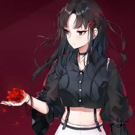 动漫美女头像唯美冷酷霸气