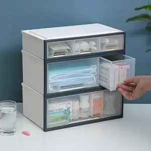 药箱家用大容量医用箱多层大小号应急医疗箱家庭装防疫药品收纳盒
