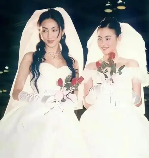 张柏芝颜值是不是被高估了和别人同框也就娱乐圈普通美女还有范冰冰被