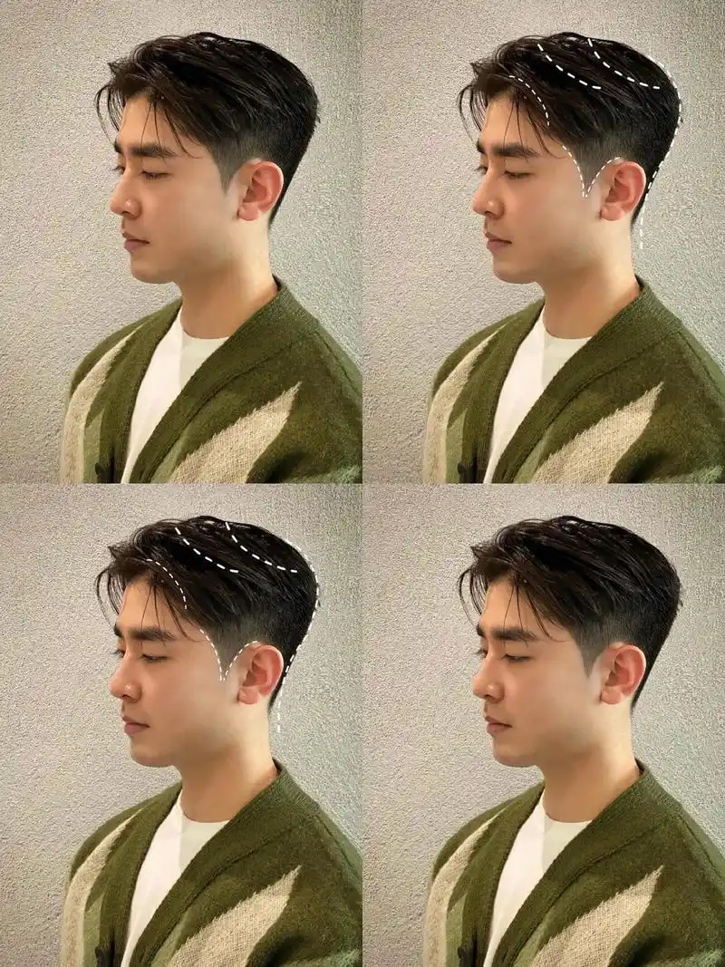 菱形脸 鹅蛋脸 圆脸 方脸等各种脸型 发际线偏高的男生童靴也可以尝