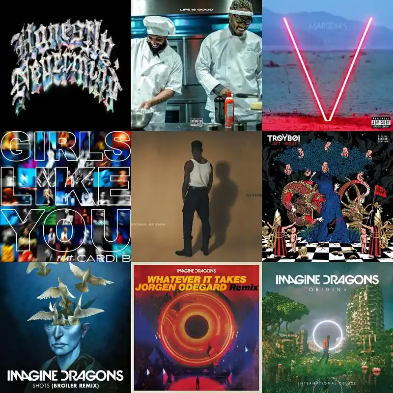 摇滚#欧美专辑封面做的真的顶 - 抖音