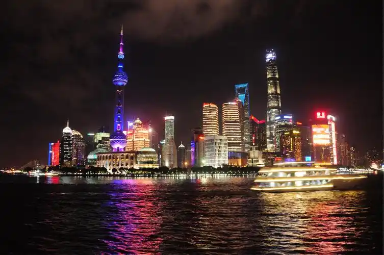 上海滩的夜景,真美