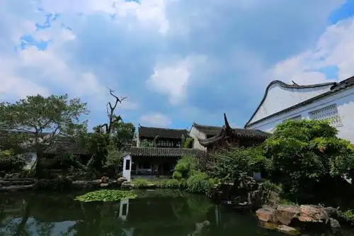 回车桌面>电脑壁纸>风景>苏州园林中型古典山水宅园代表作品——网师