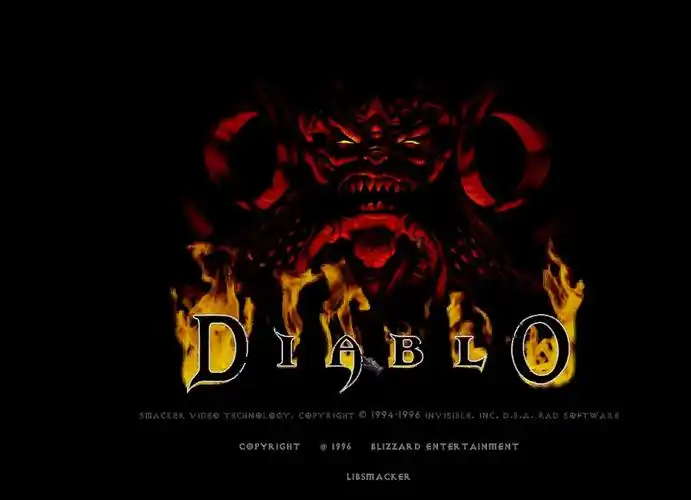 一代神作暗黑破坏神1代高清英文版整合tchernobogmod强大arpg