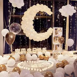 生日快乐装饰品场景布置背景墙气球派对室内网红浪漫惊喜创意用品