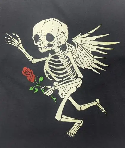 gallerydept做旧骷髅天使tee