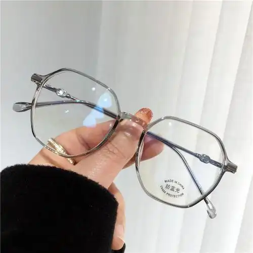 【正品】律锟商场同款初中高中大学生近视眼镜眼镜女小红书同款茶色