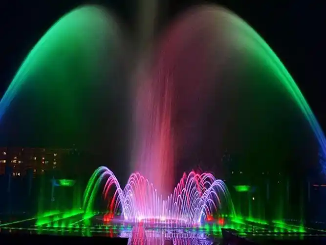 贵州商业广场旱式喷泉