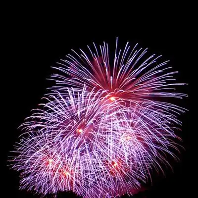 烟花头像唯美图片