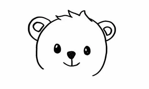 小熊简笔画可爱小熊简笔画可爱卡通
