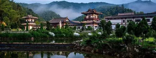 抚州市-宜黄县-曹山寺|宝积寺|禅宗|曹洞宗|祖庭|风景区|4a