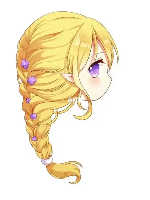 超简单q版侧面头像绘画