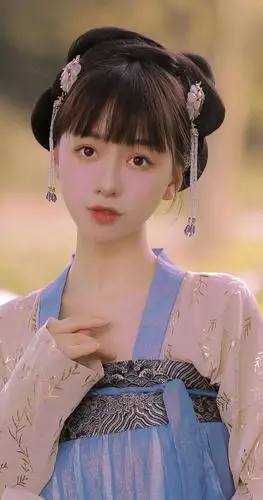 温婉的古风汉服发型,太美艳了(附视频教程)