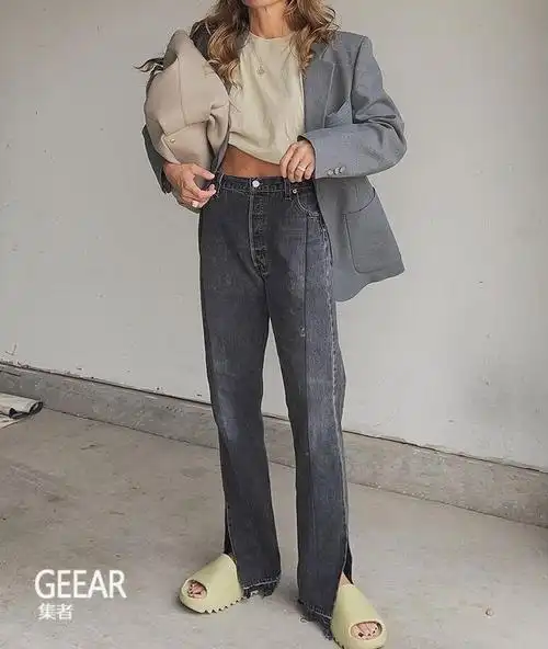 2021秋季牛仔裤时尚趋势:时尚博主都在穿这4款!