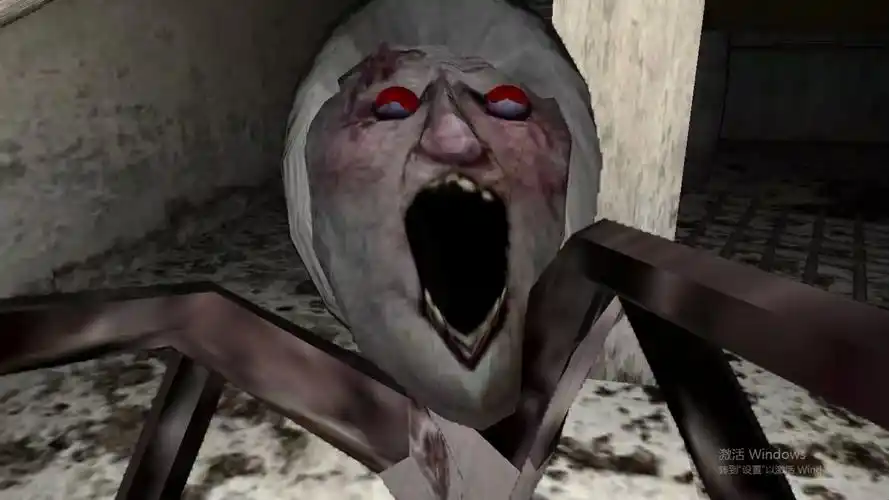 在奶奶中用所有武器攻击spider mom 【恐怖奶奶】