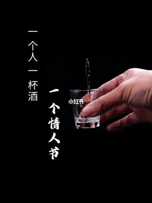 一个人一杯酒一个情人节