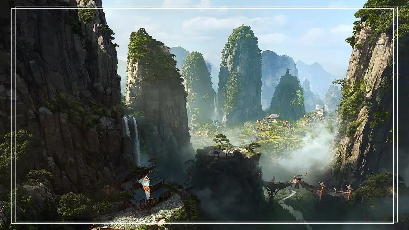 高清大图:唯美古风游戏场景概念设计图集赏析