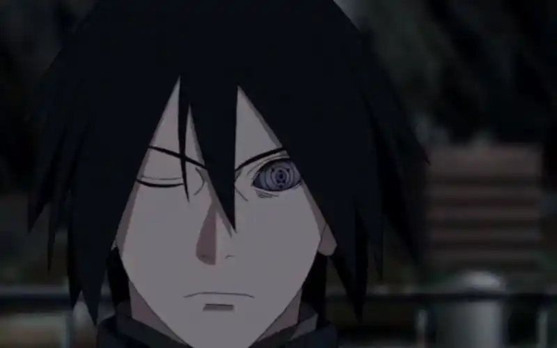 为了打败大筒木神式,佐助利用轮回眼回到过去,抢走了封印之书