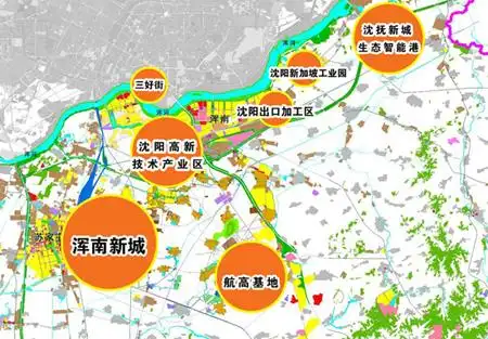 沈阳大浑南建设全面启动,与地铁经济和全运经济一起催生浑南新区人气