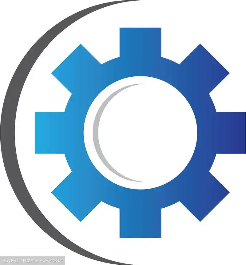 齿轮机械标志图标