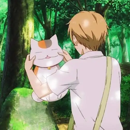 夏目友人帐##夏目贵志##猫咪老师