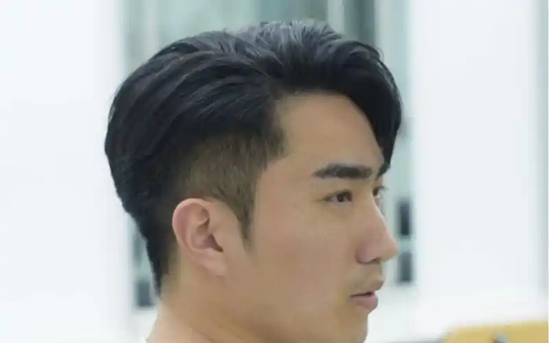 男生雅痞范儿二八分