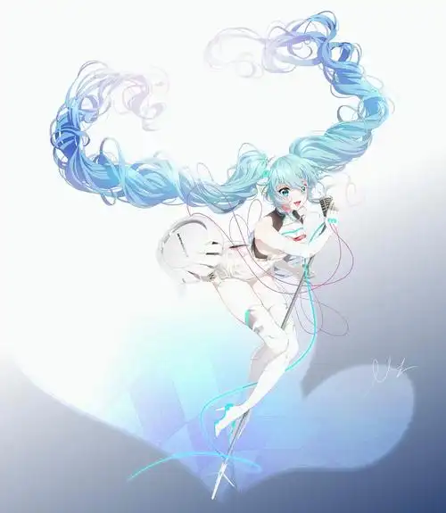 初音未来 二次元 动漫 漫画 梦幻 唯美 梦幻 插画 原创 世界第一公主