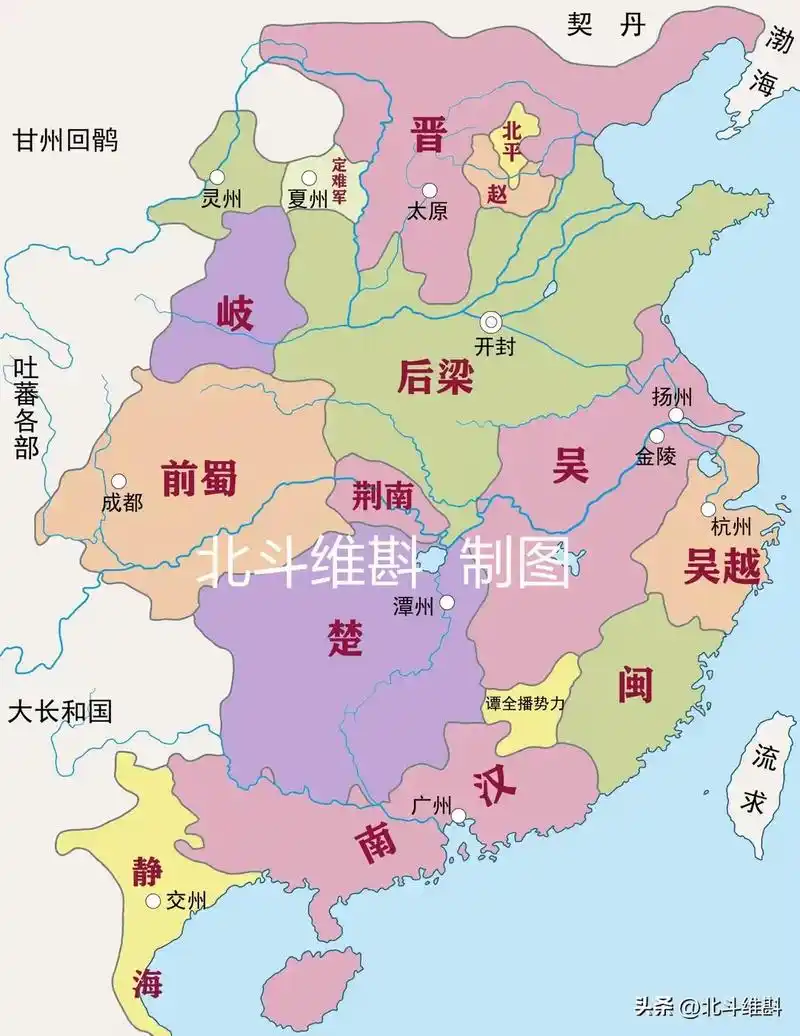 五代十国是中国历史上一个非常容易被忽略的朝代