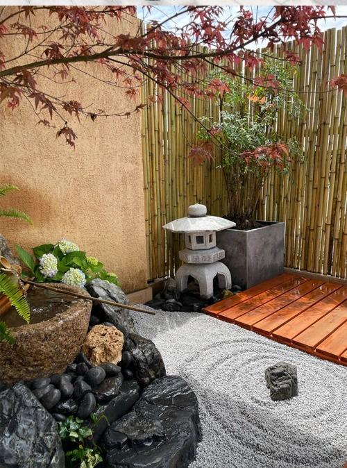 日式庭院设计攻略面积不大的院子日式风格花园是你最好的选择