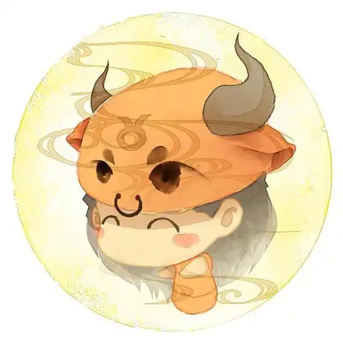 梁阿渣金牛座星座情侣头像